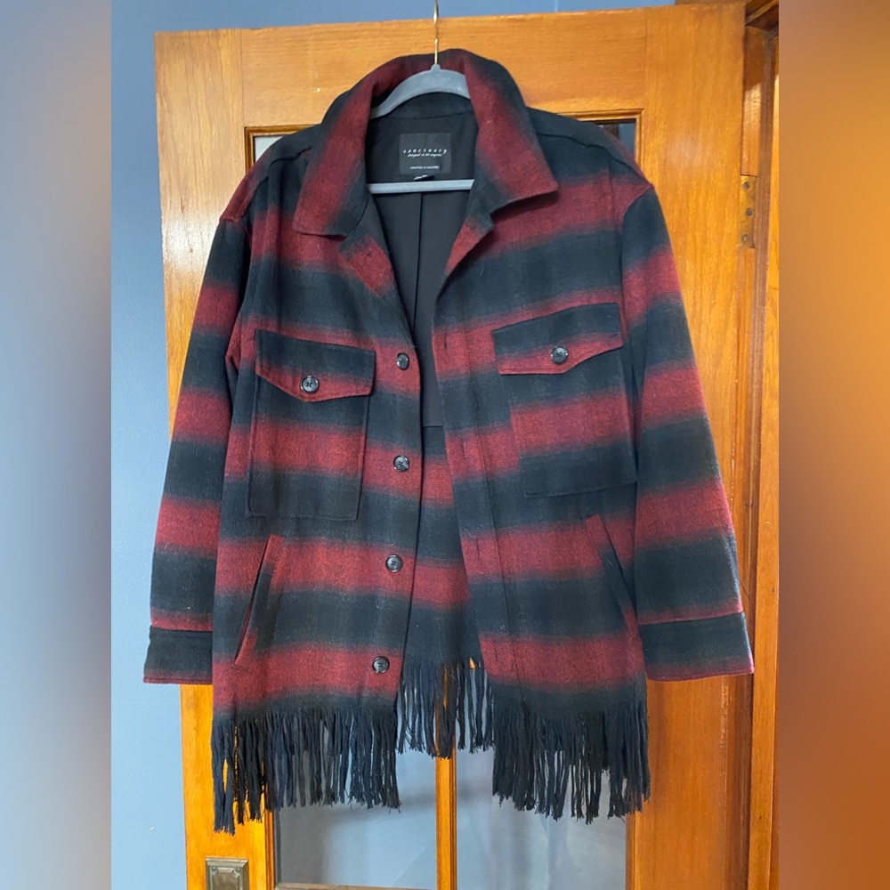 SOLD - Fringe Southwestern Women's Shacket